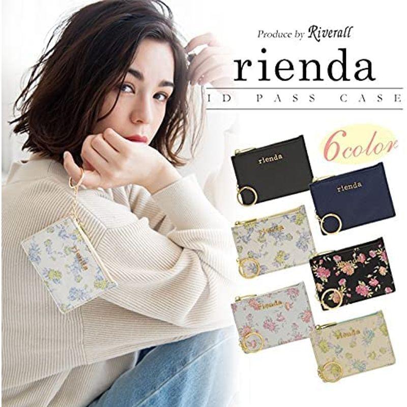 リエンダ Rienda パスケース カードケース 小銭入れ 定期入れ コインケース Idケース 花柄 R ホワイトフラ Hinatashop 通販 Yahoo ショッピング