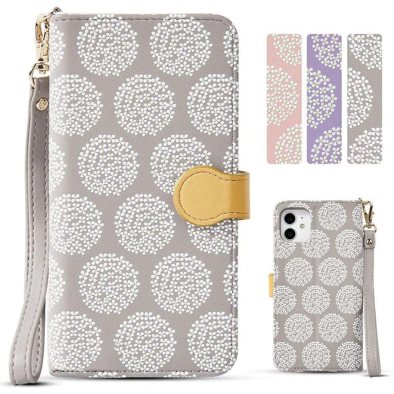 激安特価 携帯ケース Pro Iphone12 12 Lunumi 手帳型 Pr Iphone12 あじさい かわいい 手帳型 ケース アイフォン12 マルチ対応ケース Www Theopengate Org Il