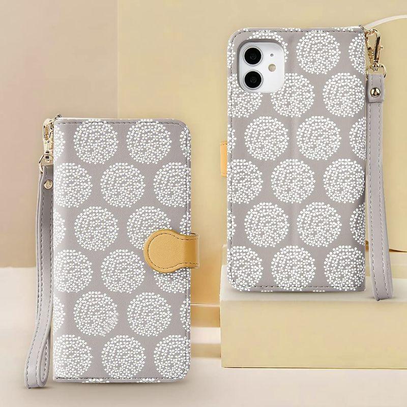 激安特価 携帯ケース Pro Iphone12 12 Lunumi 手帳型 Pr Iphone12 あじさい かわいい 手帳型 ケース アイフォン12 マルチ対応ケース Www Theopengate Org Il