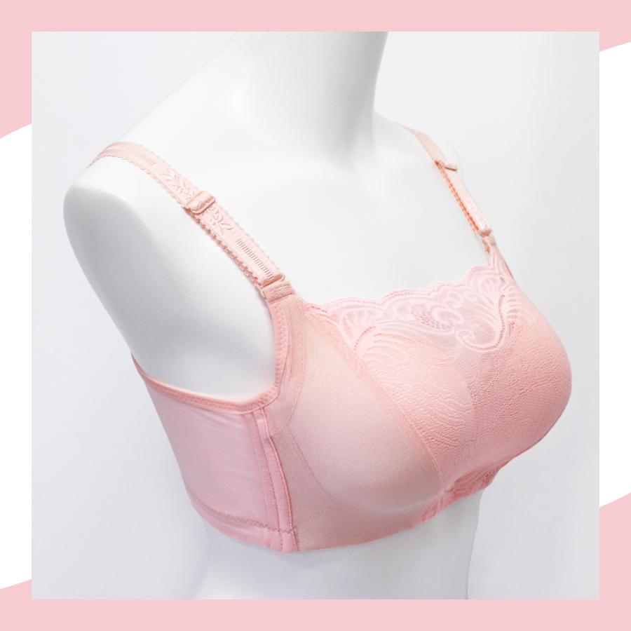 ブラジャー 盛れる ふわふわ 極厚パッド 脇高 脇肉 スカラップ