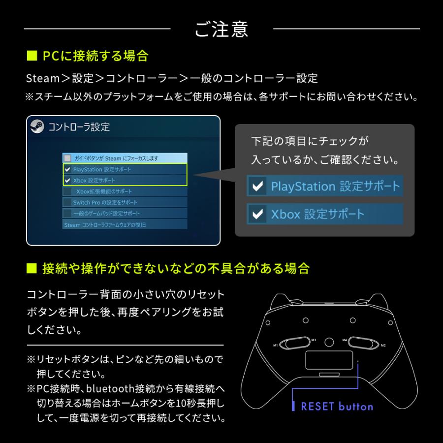 PlayStation PS4 コントローラー 背面ボタン 連射 ホールド 有線