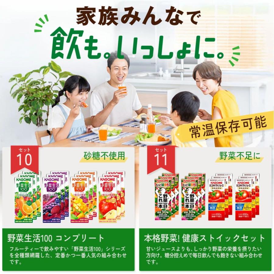 KAGOME（カゴメ） 【選べる12本セット】野菜生活100 野菜一日これ一本
