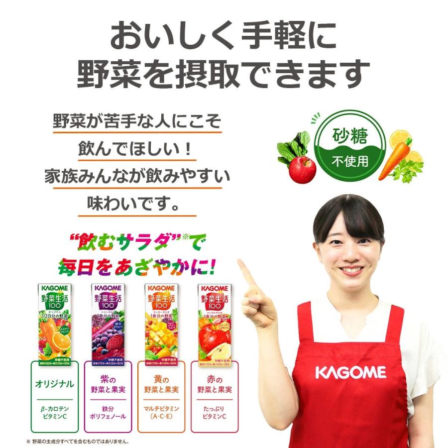 KAGOME（カゴメ） 【選べる12本セット】野菜生活100 野菜一日これ一本