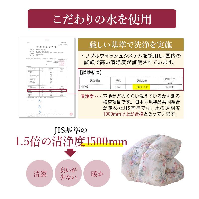 羽毛布団 掛け布団 ダブル 冬用 羽毛掛け布団 羽毛掛ふとん ロイヤル