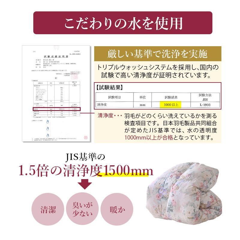羽毛布団 掛け布団 シングルロング 冬用 羽毛掛け布団 プレミアム