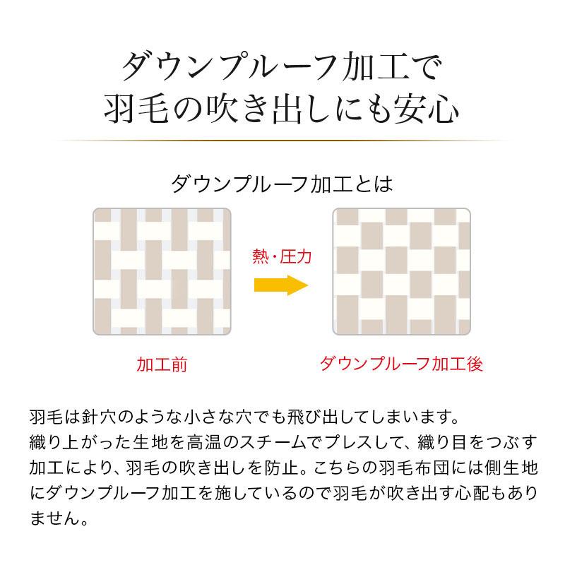羽毛布団 掛け布団 シングルロング 冬用 羽毛掛け布団 訳アリ柄任せ