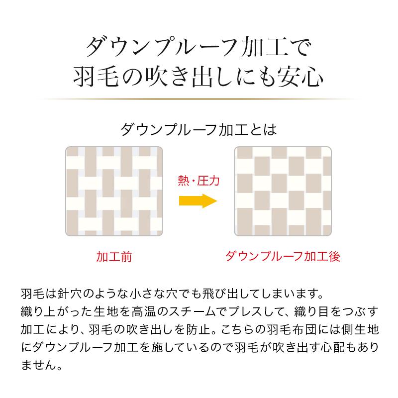 無印良品　羽毛掛け布団　ふとん　ダブルサイズ　布団　掛布団　掛ふとん 羽毛布団 掛け布団 ダブル 冬用 羽毛掛け布団 片寄らない 羽毛