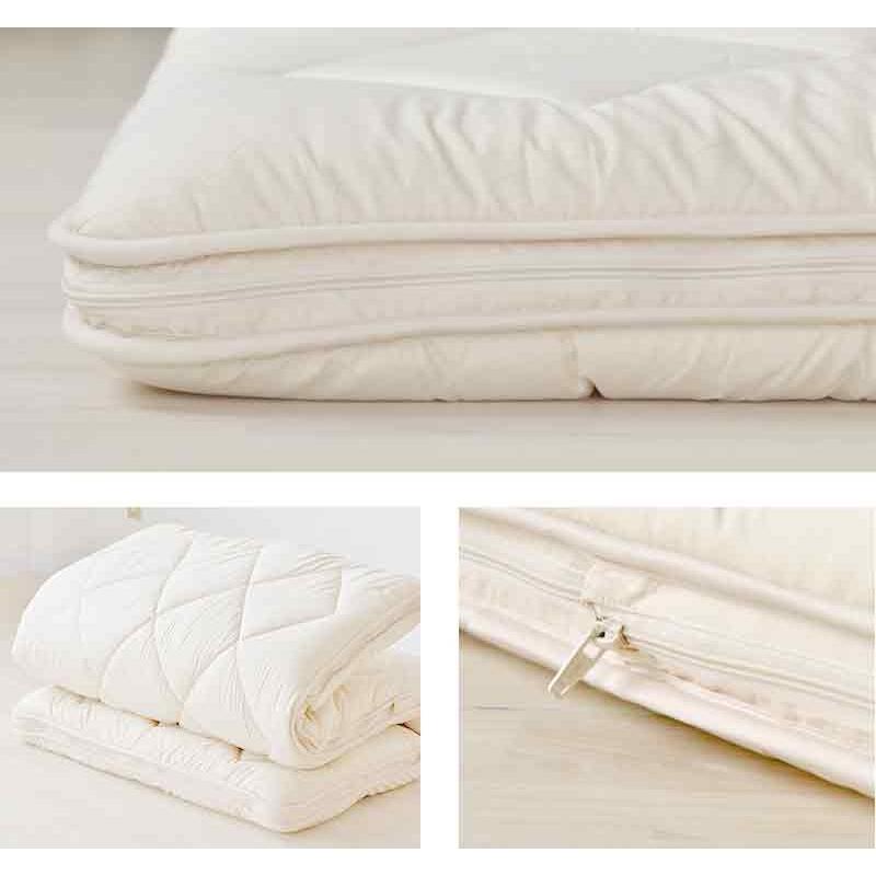 ウールわた入り 敷布団 新品 100×210cm シングル 羊毛 中芯ウレタン ys-wl-005.jpg