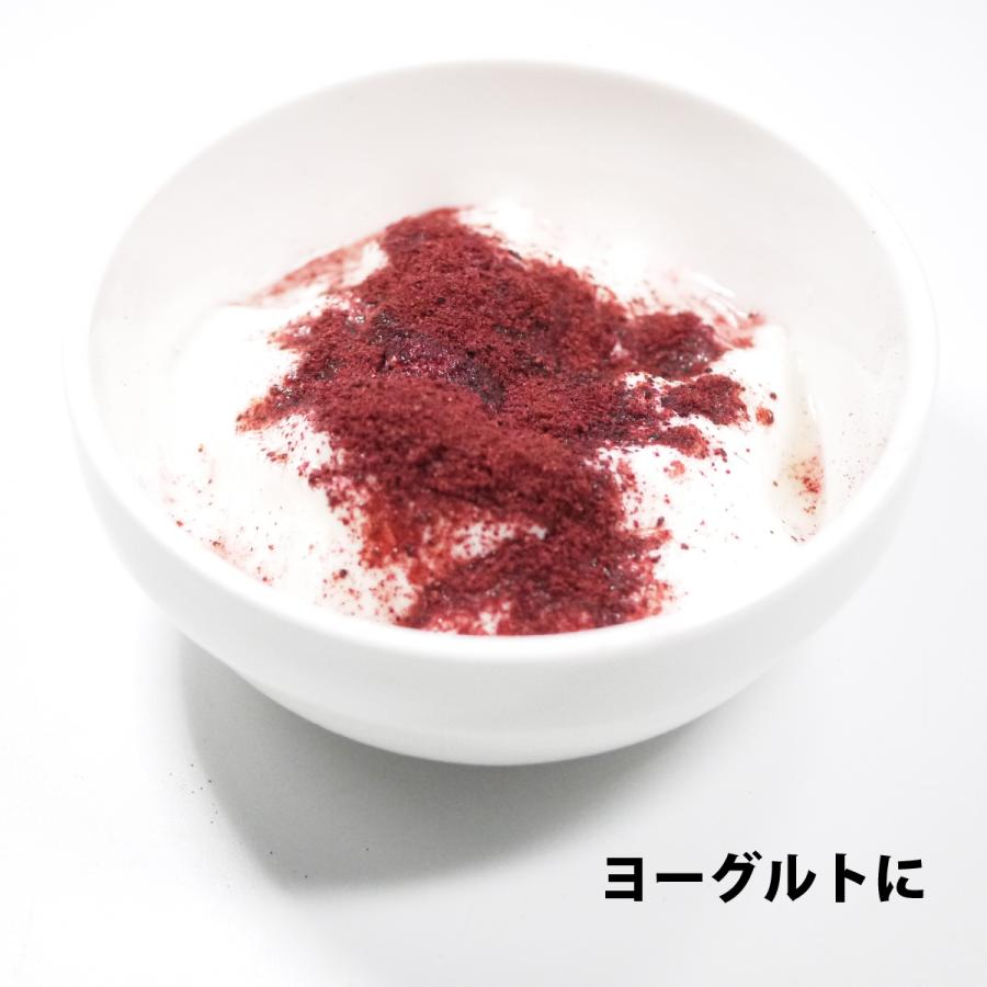 カシスパウダー(無添加・無糖）100gx1袋 青森県産カシス使用 国産