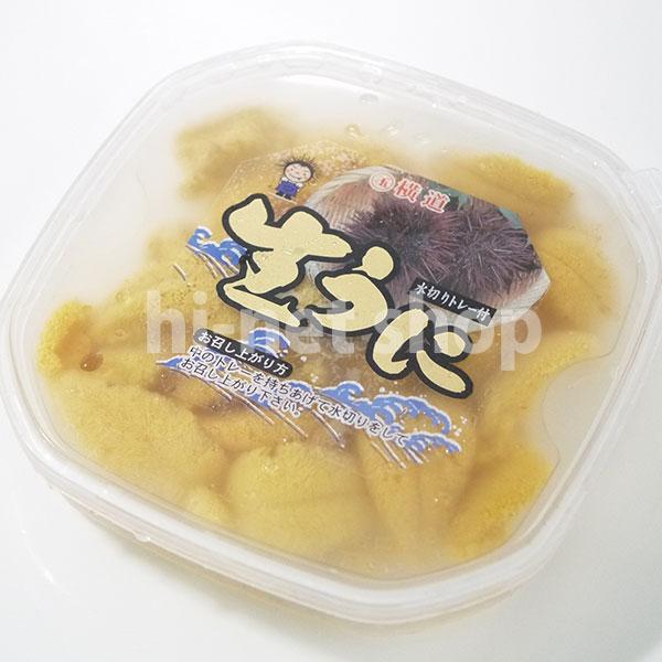 冷蔵)無添加生ウニ塩水パック 約100gx1(岩手三陸〜青森産 冷蔵)無添加生ウニ塩水パック 約100gx1(岩手三陸〜青森産