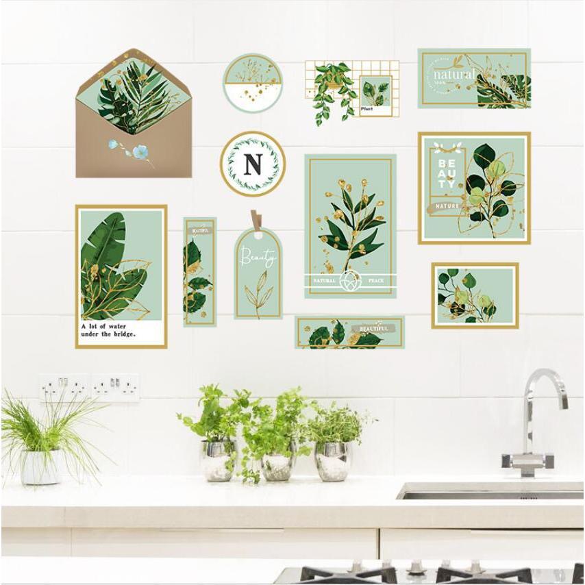 送料込み　ウォールステッカー　芸術　グリーン　写真フレーム　壁飾り　壁紙　壁シール　壁絵　インテリアシート　模様替え |  | 07