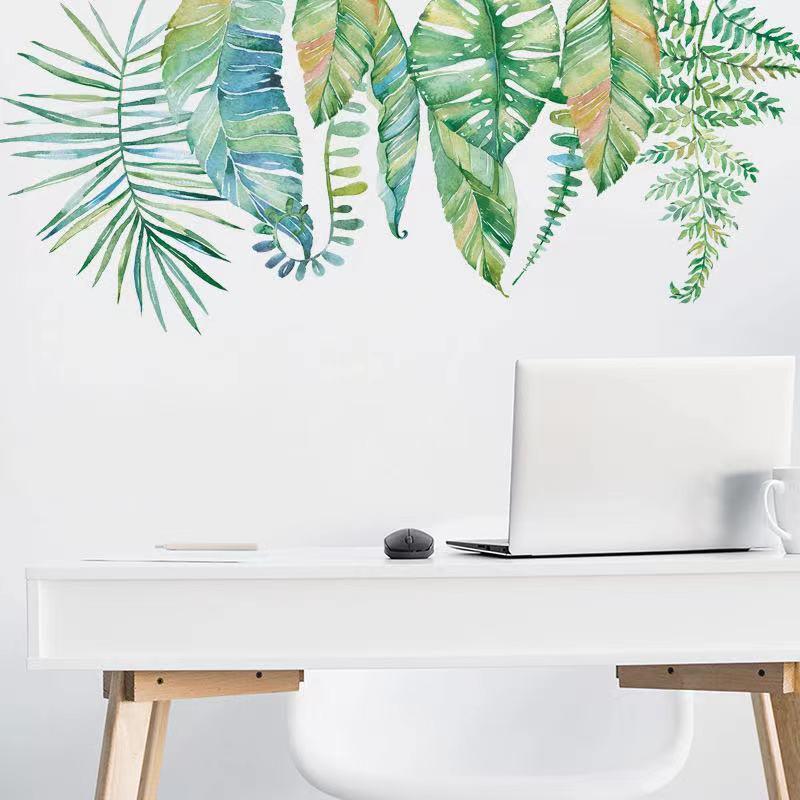 送料込み　ウォールステッカー　多彩　熱帯植物　壁飾り　壁紙　壁シール　壁絵　インテリアシート　模様替え |  | 05