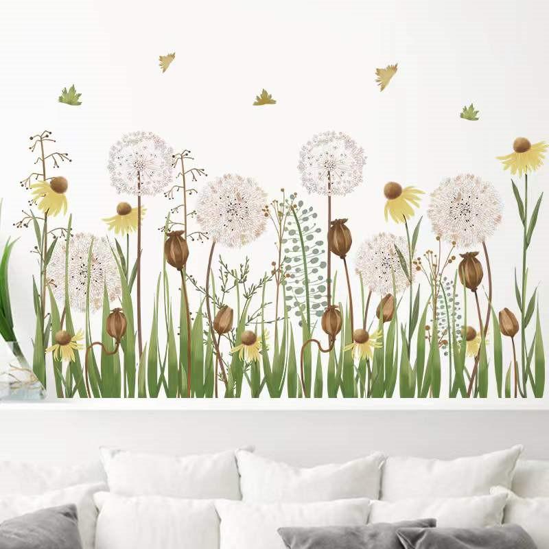 ウォールステッカー　 タンポポ　野外　ウォールシール　壁飾り　壁絵　壁シート　模様替え 　リビング　欧米風　　 |  | 03
