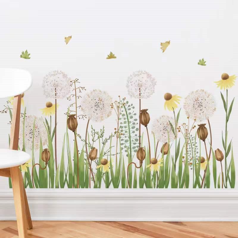 ウォールステッカー　 タンポポ　野外　ウォールシール　壁飾り　壁絵　壁シート　模様替え 　リビング　欧米風　　 |  | 04
