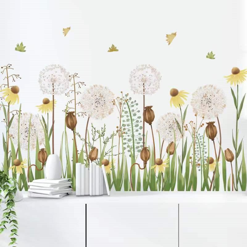 ウォールステッカー　 タンポポ　野外　ウォールシール　壁飾り　壁絵　壁シート　模様替え 　リビング　欧米風　　 |  | 06