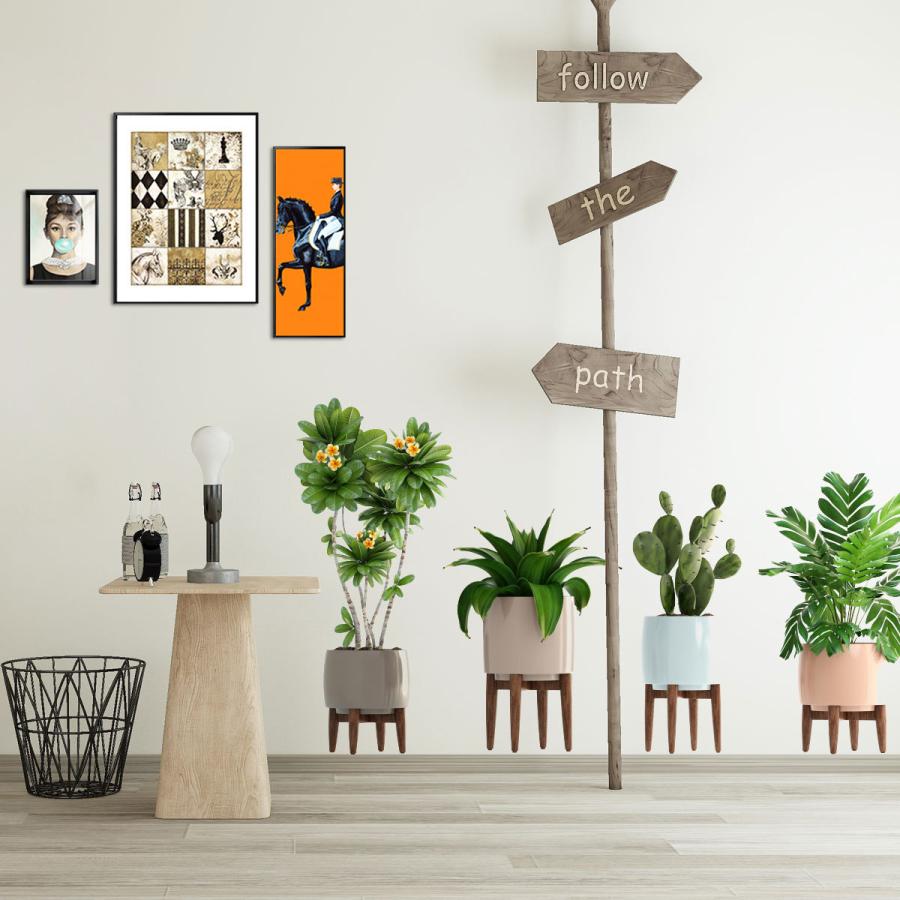 ウォールステッカー　壁シート　壁紙　３D　盆栽　リフォーム　壁飾り　壁シール　DIY　壁絵　植物鑑賞　模様替え |  | 03