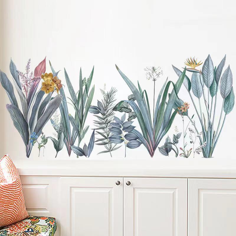 送料込み　ウォールステッカー　植物物語　リフォーム 壁飾り　壁紙　壁シール　壁絵　剥がせるタイプ　インテリア　DIY　模様替え　 |  | 02