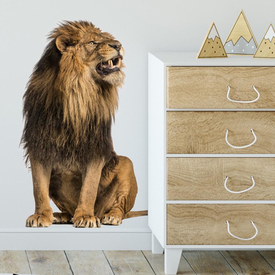 送料込み　ウォールステッカー　３D ライオンキング　動物 壁画　壁シート 壁飾り 壁紙　雰囲気変え 壁シール インテリア DIY 　模様替え |  | 05