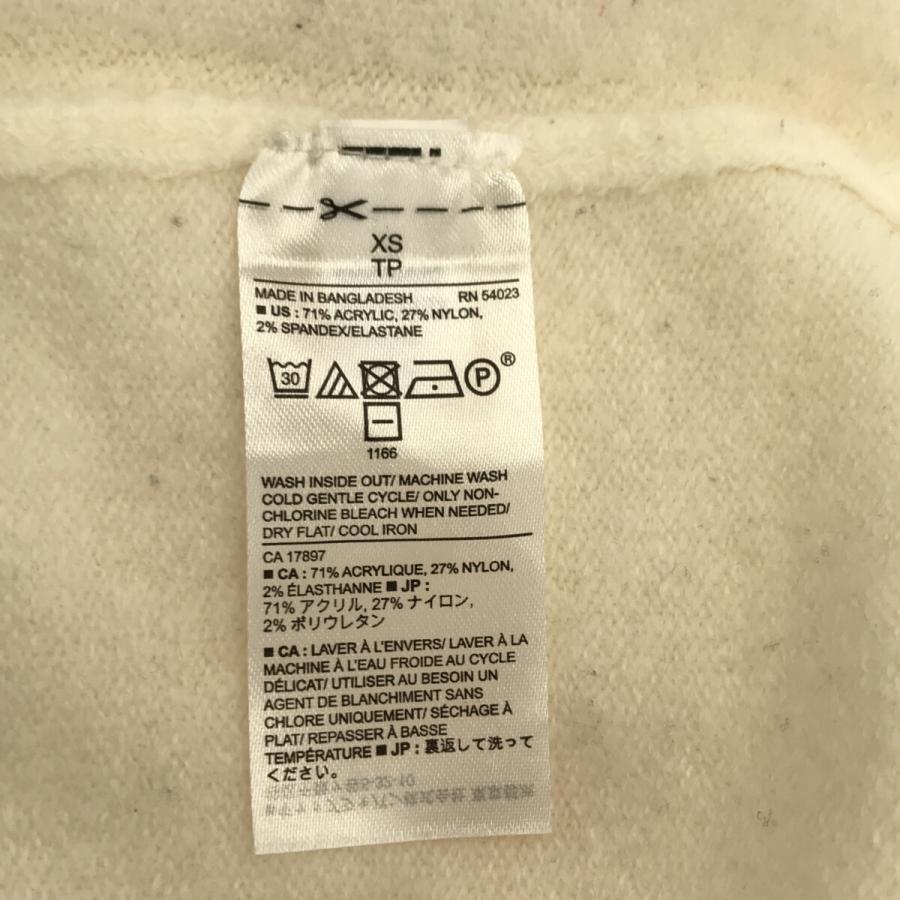 【訳アリ】 Banana Republic バナナリパブリック トップス ニット カットソー 長袖 Vネック レディース ホワイト XS 901-6007 送料無料 古着｜hinodehyaaka｜03