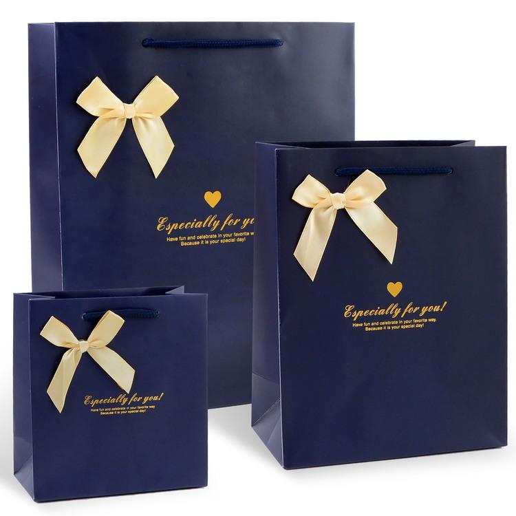 ギフトバッグ メッセージカード １０点セット 各５枚のセット ネイビーl ラッピング袋 誕生日カード 付き クリスマスラッピング袋 手提紙袋 Sm 231 30代40代レディース 24universe 通販 Yahoo ショッピング