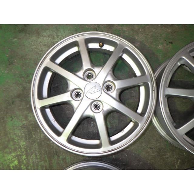 純正ミライース　LA300S ホイール4本セット　程度良　14インチ　送料込み ミラ（ダイハツ） ミライース LA300S アルミホイール 14×4.5J 4