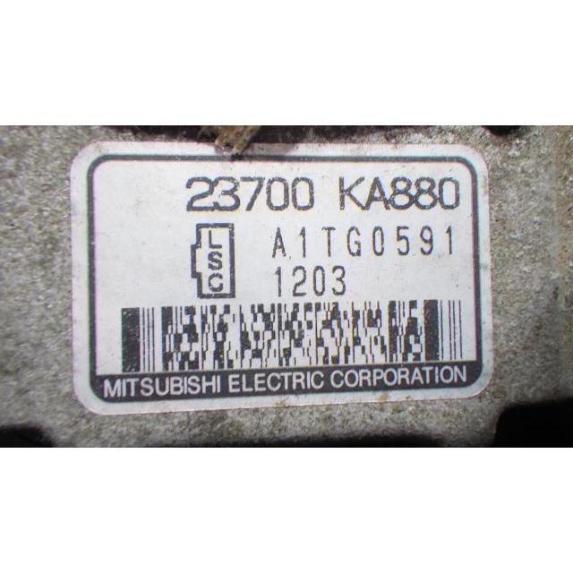 サンバー EBD-TV1 オルタネーター/ダイナモ MITSUBISHI  23700KA880 中古 | サンバー | 01