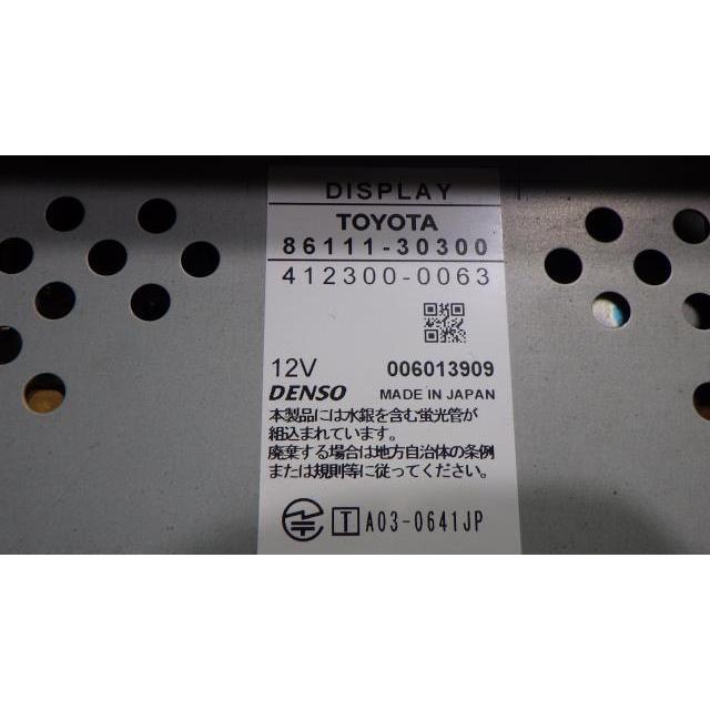 クラウン CBA-GRS182 マルチモニター DENSO 412300-0063 86111-30300