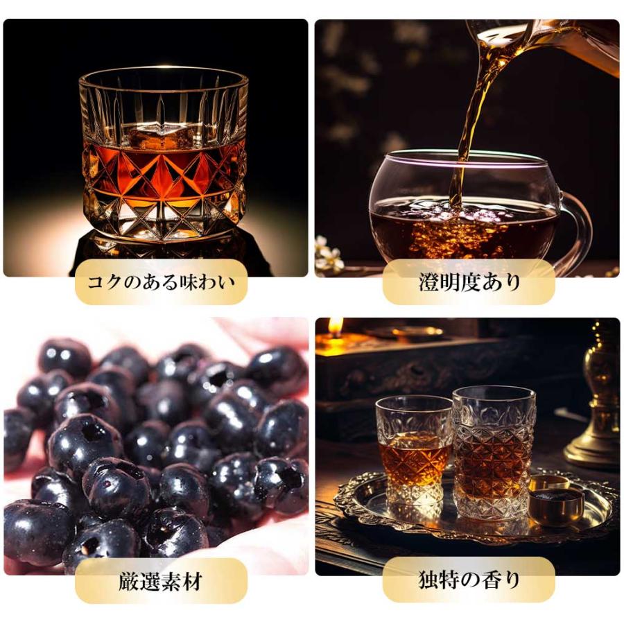 無添加 ブラックゴジベリー薬味酒 700ml 日本製 自然な甘みと深いコク アルコール18度 高級ギフト 無添加 高級感 清酒 お歳暮 お中元の画像