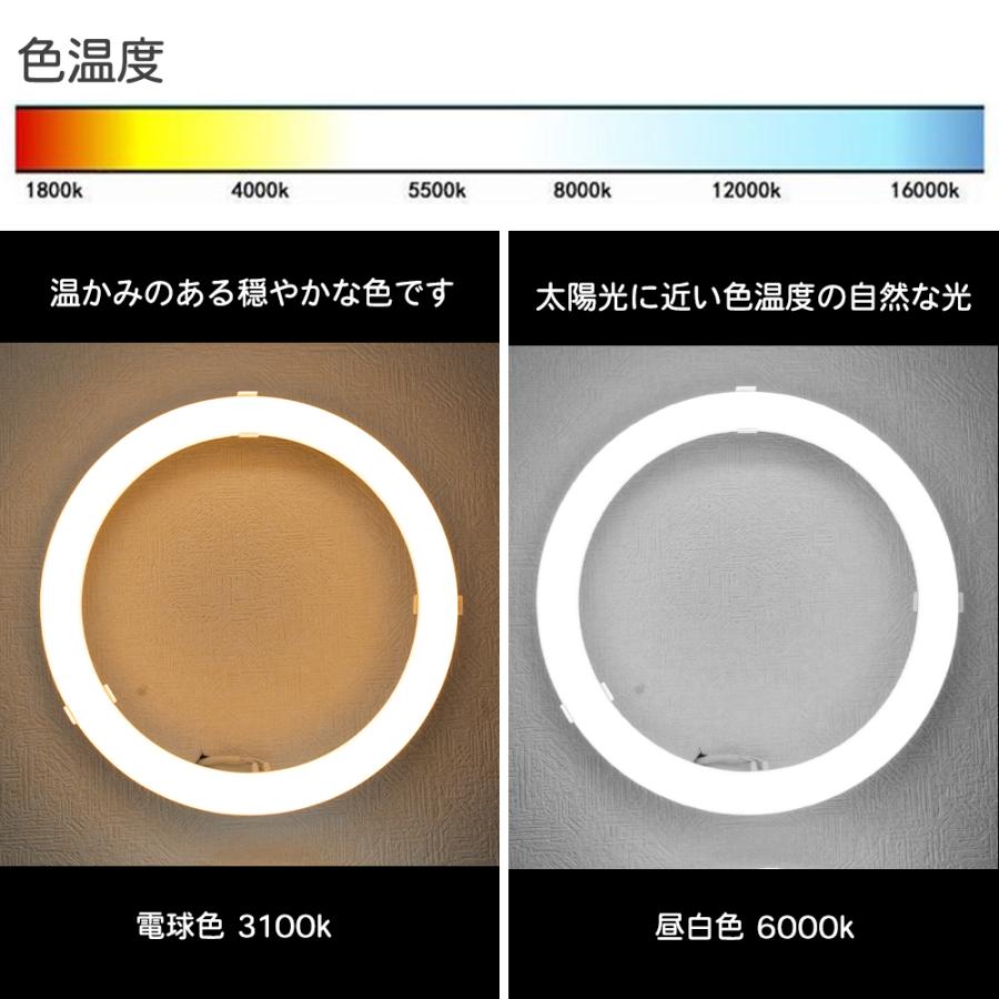 LED蛍光灯 丸型 丸型蛍光灯 40W形 サークライン 虫対策 電球色 2200lm