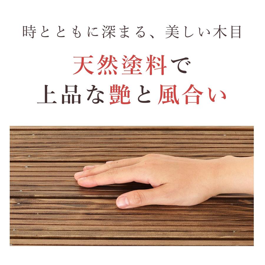 ポイント5倍】すのこ スノコ 木製 家具調 4枚巾 85×29.5cm 国産 ひのき