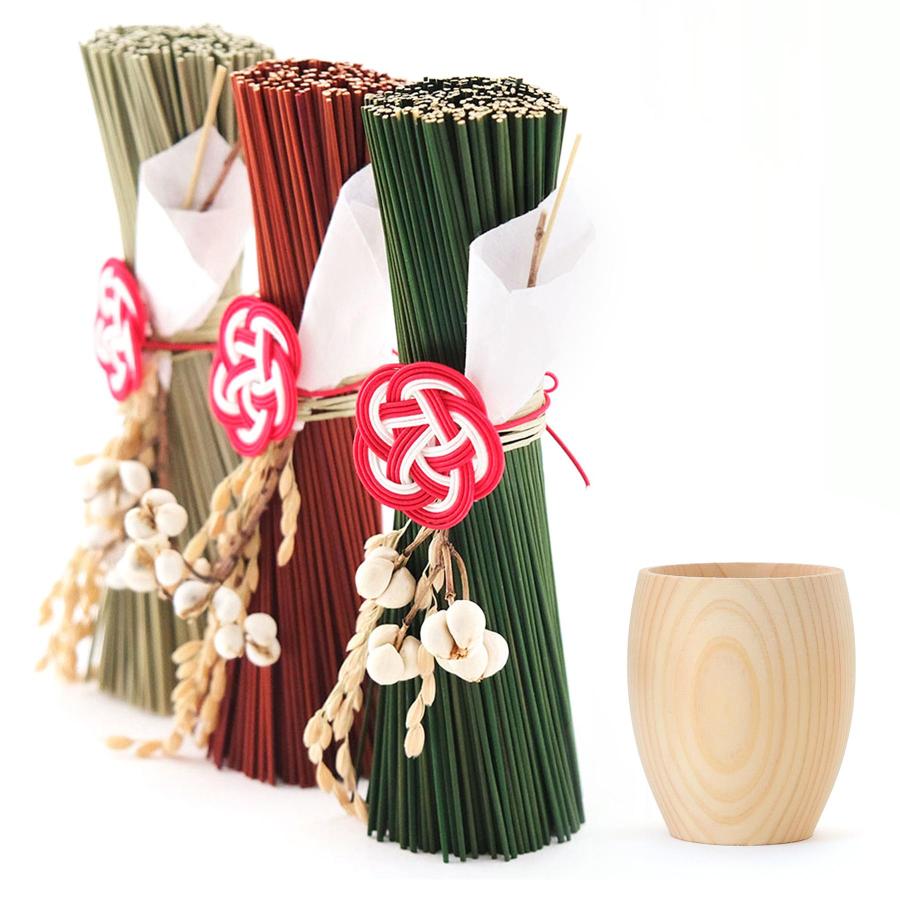 しめ縄 日本製 おしゃれ モダン 置くしめ縄 リース 選べる カラー 3色