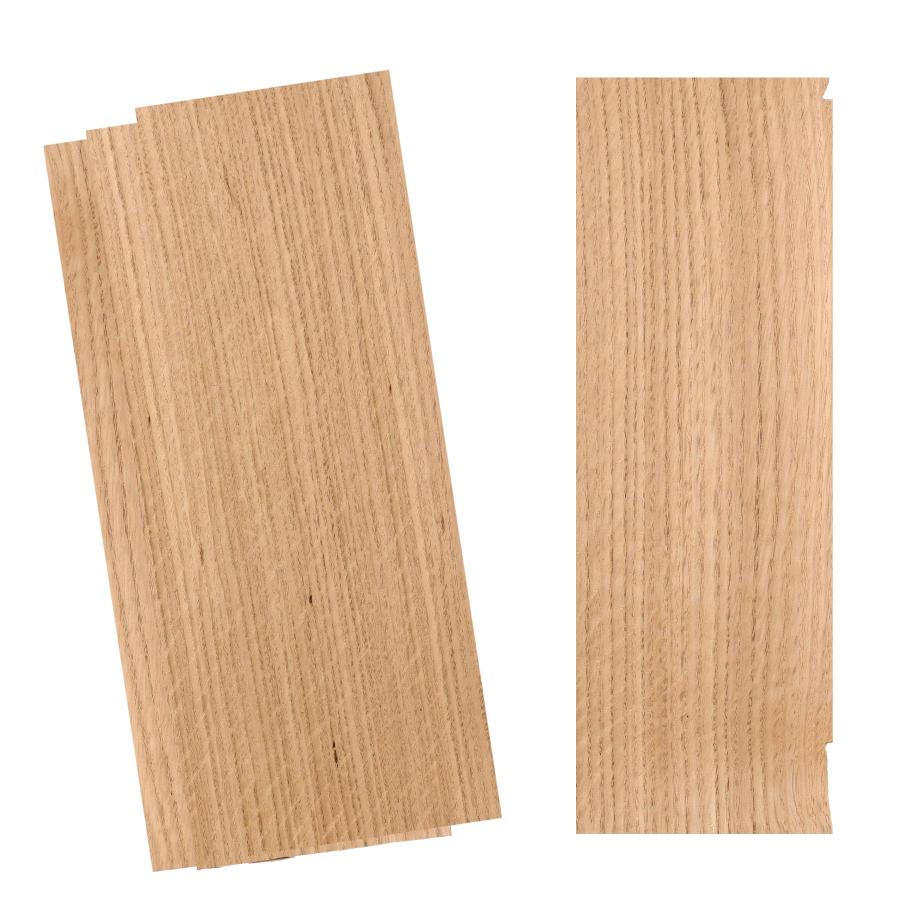 ホワイトオーク 柾目 突板 0.55mm 厚貼り 天然木 幅18cm 長さ50cm 5枚〜30枚セット DIY 木材 板材 薄板 家具補修 化粧板 |  | 08