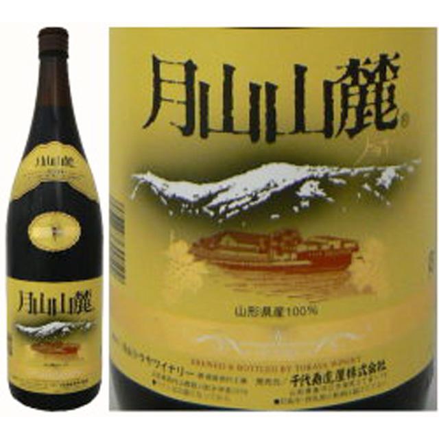 月山山麓 月山山麓ワイン 赤 1800ML 山形県 : ふるさと銘酒館 ひのきの