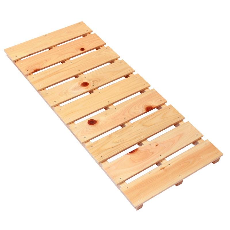 (シングルサイズ)天然ヒノキ(檜)・すのこ すのこ サイズ 90cm×40cm 国産ひのき板 DIY スノコ 桧 ヒノキ 檜