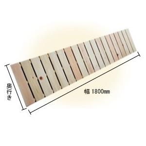 ベランダすのこ 幅180cm 奥行60cm 国産ひのき ラック 棚 板材 桧 ヒノキ 檜 Lsy 30 ひのきや Yahoo 店 通販 Yahoo ショッピング
