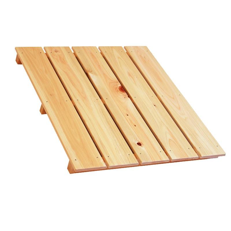 すのこ サイズ 60cm×51.2cm 国産ひのき 布団 スノコ ヒノキ 桧 檜 玄関