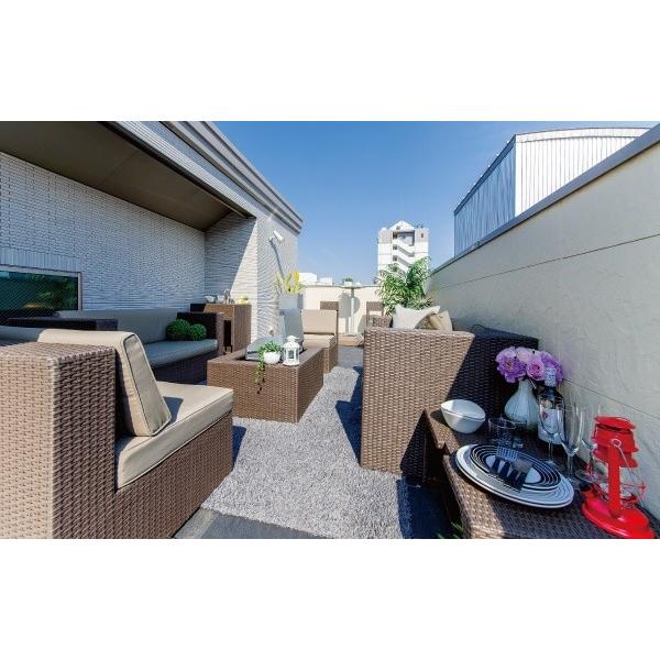 青空リビング×COLORS屋上専用 ラグ（2000×2400mm） : ヒノキヤネット