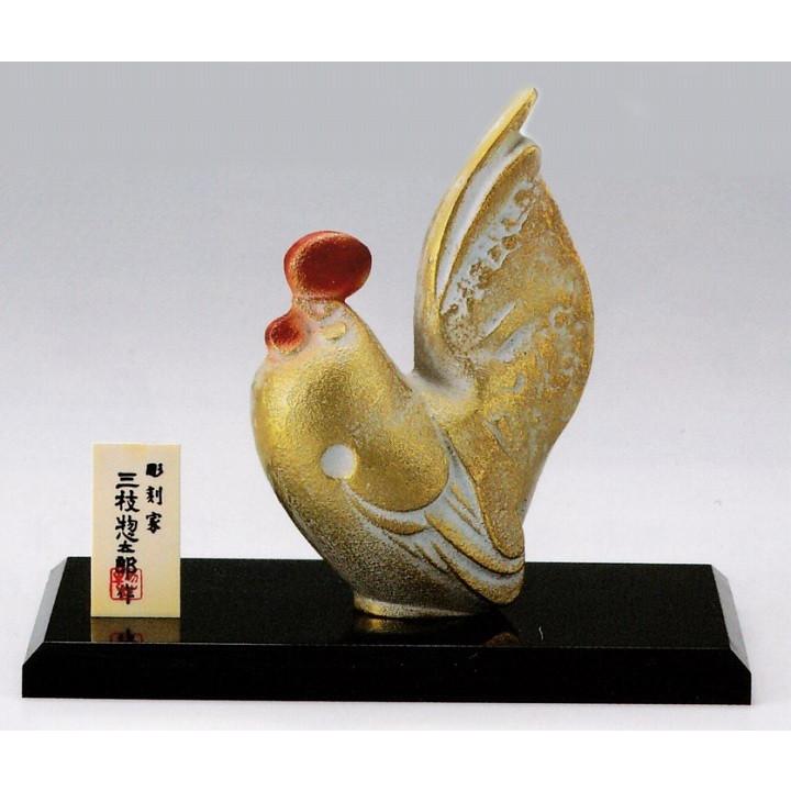三枝作シリーズ 干支 酉 鶏 の置物 爽春 三枝惣太郎作品 高岡銅器の置物 17t 44 掛け軸工芸 ポスターカレンダー館 通販 Yahoo ショッピング