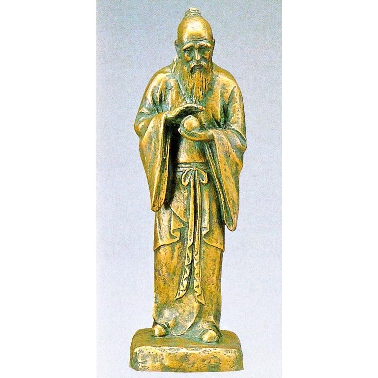 不老長寿の置物／北村西望作品　日本彫刻界の最高峰　高岡銅器通信販売