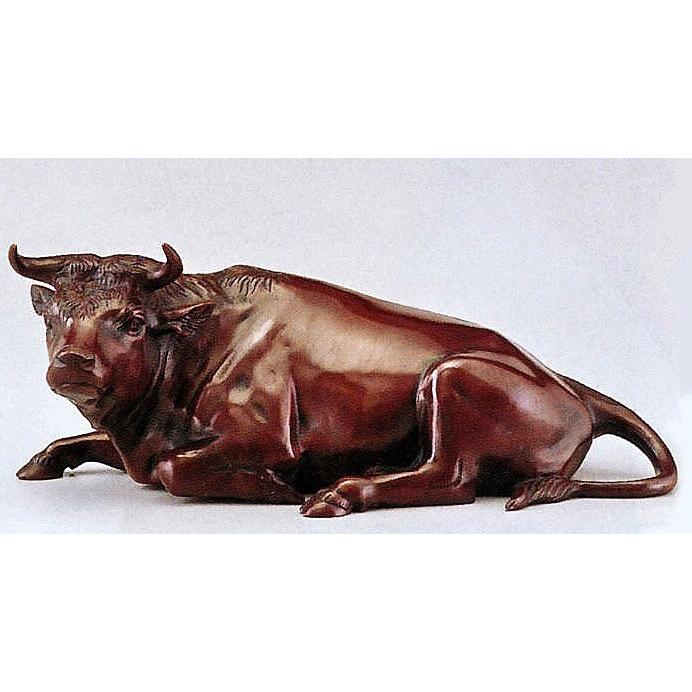 伝統工芸品 座牛 高岡銅器