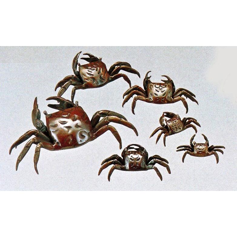 庭置物／蟹5号 高岡銅器／美術工芸通販 : 檜屋美術館 - 通販