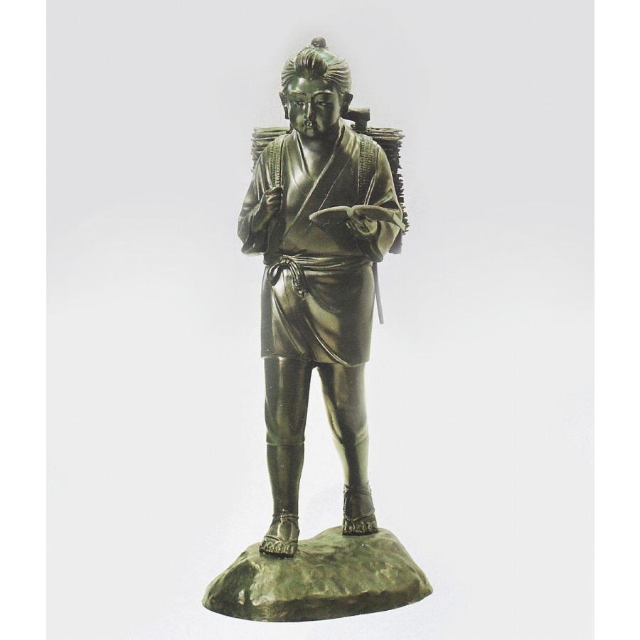 古銅 高岡銅器　大師像 古銅 高岡銅器 大師像