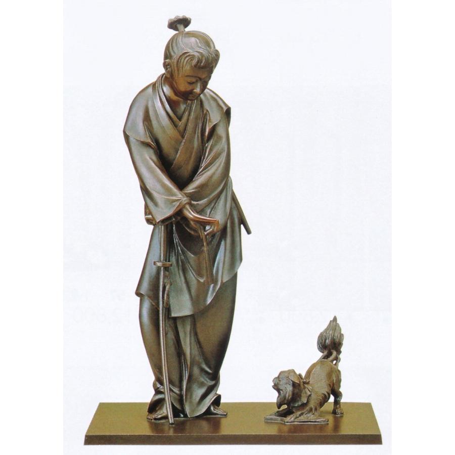 銅製:元禄若衆置物(高村光雲先生原型) 銅製:元禄若衆置物(高村光雲先生原型) - メルカリ