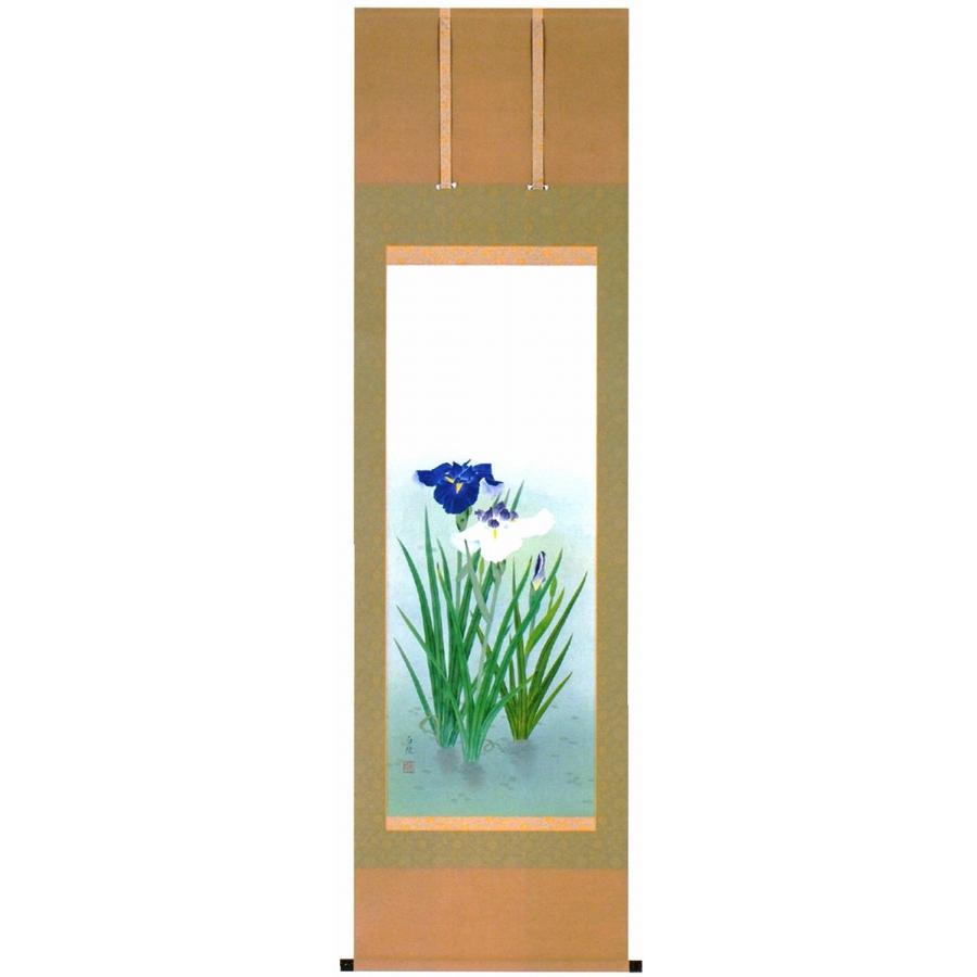 50 Off 菖蒲の掛け軸 魔除けになる菖蒲の花 端午の節句に 清涼感溢れる季節掛け 日本産 Www Maxipiso Com Ar