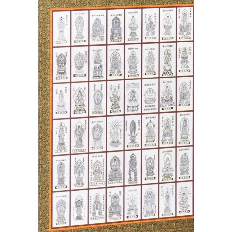 88ｹ所御影の二曲屏風