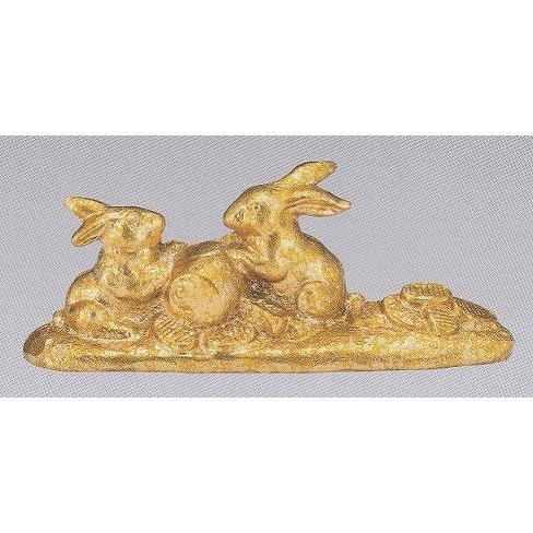 卯の置物／兎(うさぎ) お宝うさぎ 瑞峰作品 高岡銅器 令和5年の縁起 