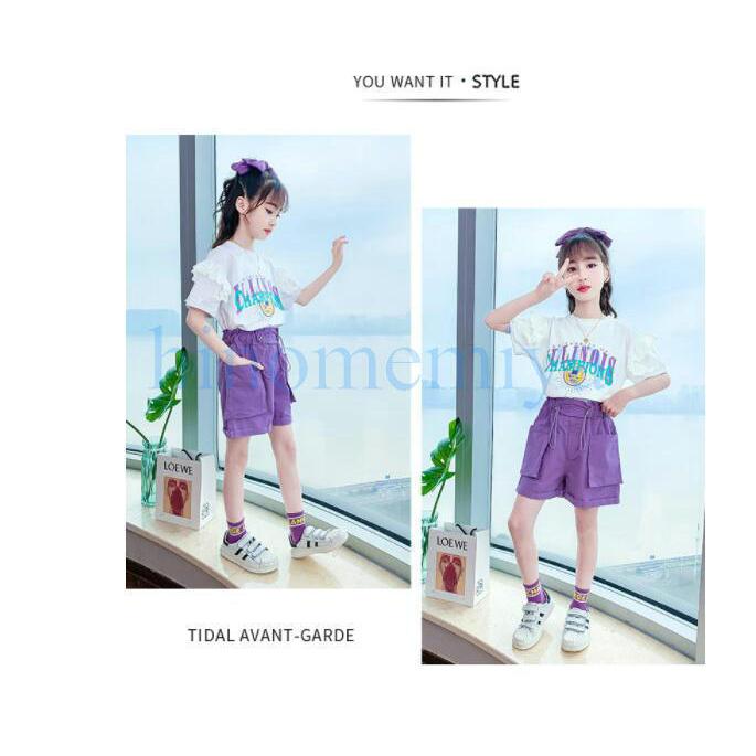 子供服セットアップキッズ女の子夏上下セット2点セットtシャツ半袖ハーフパンツ半ズボンスポーツウェアジュニアおしゃれ可愛いカジュアル新品 Hinome Dpcmf901 陽の目見屋 通販 Yahoo ショッピング