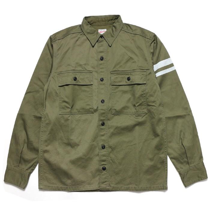 桃太郎ジーンズ（MOMOTARO JEANS） 出陣サファリシャツ 05-199
