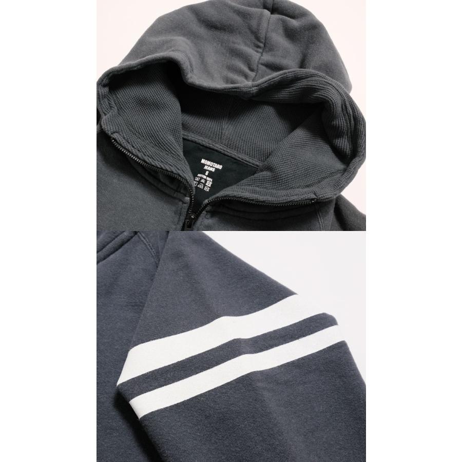 桃太郎ジーンズ（MOMOTARO JEANS） 出陣ジップアップ スウェット