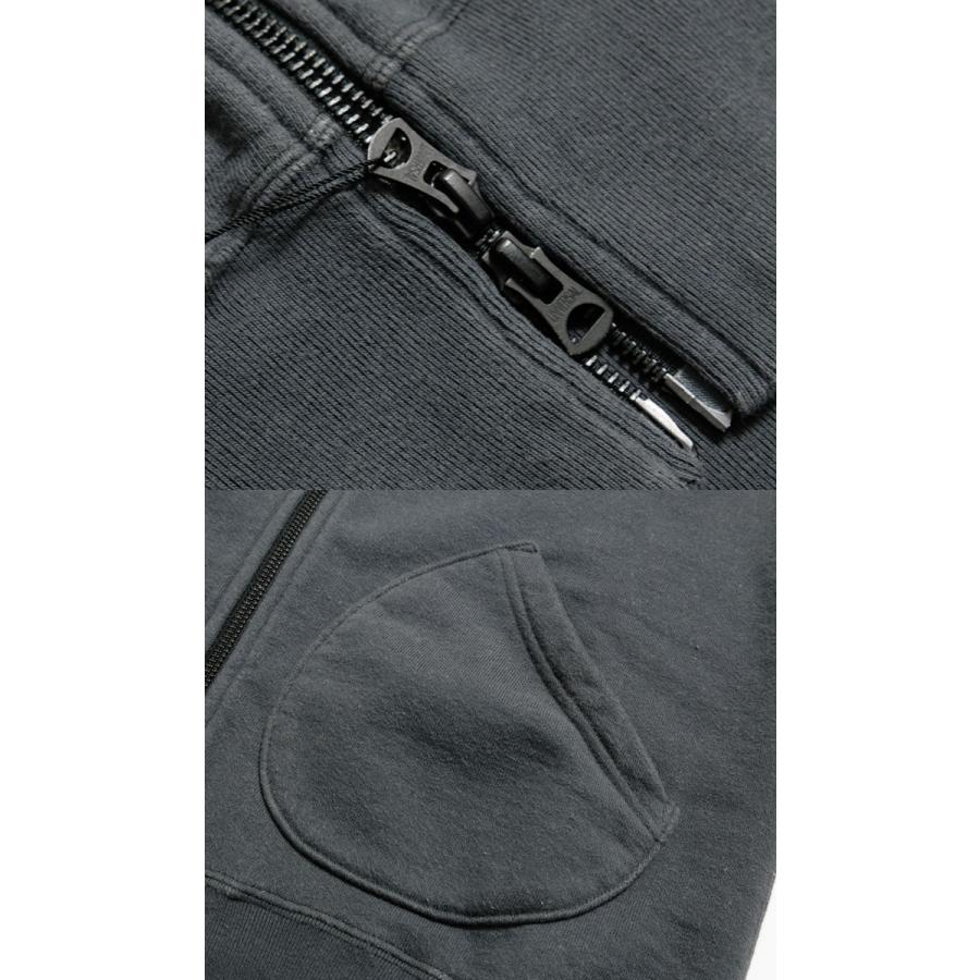 桃太郎ジーンズ（MOMOTARO JEANS） 出陣ジップアップ スウェット